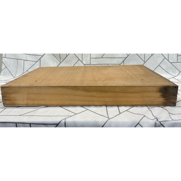 Multi Compartment Storage Shelf Organizer Cassette Tape 100 slots Natural Wood - Picture 5 of 11